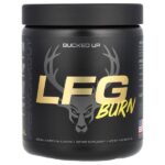 LFG Burn, предтренировочный комплекс, со вкусом тропических фруктов, 291 г (10,26 унции) — Bucked Up