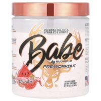 Babe, предтренировочный комплекс, со вкусом арбуза, 363 г (12,8 унции) — Bucked Up