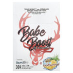 Babe Boost, синий ананас, 30 пакетиков по 6,4 г (0,2 унции) — Bucked Up
