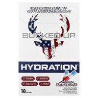 Hydration™, America Rocket Pop, 18 пакетиков по 17,3 г (0,6 унции) каждый — Bucked Up