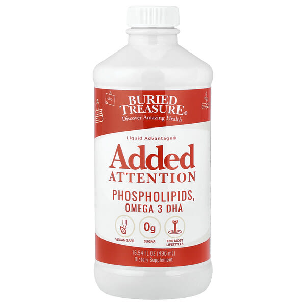 bur45676_v_73.jpg Liquid Advantage®, жидкая добавка для усиления концентрации внимания, 496 мл (16,54 жидк. унции) — Buried Treasure