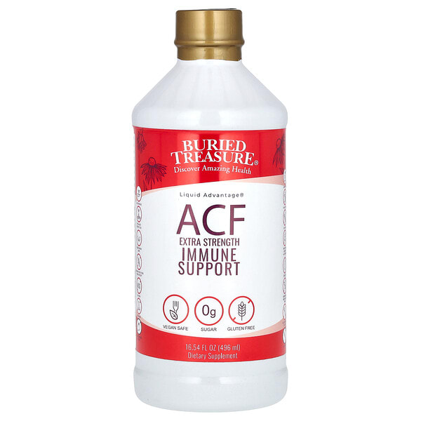 bur50012_v_14.jpg Liquid Advantage, добавка для поддержки иммунитета, вызванная акне, 496 мл (16,54 жидк. унции) — Buried Treasure