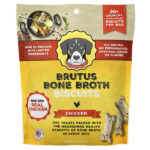 печенье, для собак, со вкусом курицы, 226 г (8 унций) — Brutus Bone Broth