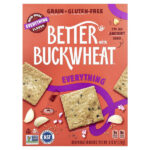 Гречневые крекеры, все, 120 г (4,25 унции) — Better with Buckwheat