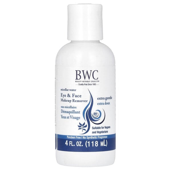 bwc45425_v_26.jpg Eye & Face Makeup Remover, Extra Gentle, 4 fl oz (118 ml) — Beauty Without Cruelty