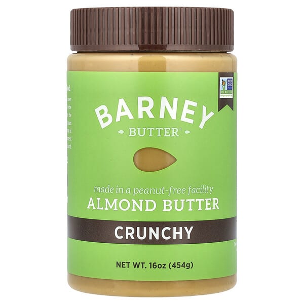 byb64099_v_40.jpg Миндальное масло, хрустящее, 16 унций (454 г) — Barney Butter