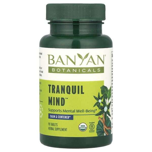 byn01101_v_24.jpg Tranquil Mind™, 90 таблеток — Banyan Botanicals