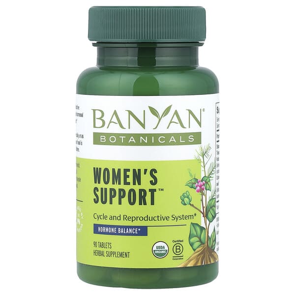 byn01141_v_8.jpg Women's Support™, 90 таблеток — Banyan Botanicals