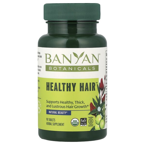 byn01241_v_56.jpg Здоровые волосы, 90 таблеток — Banyan Botanicals