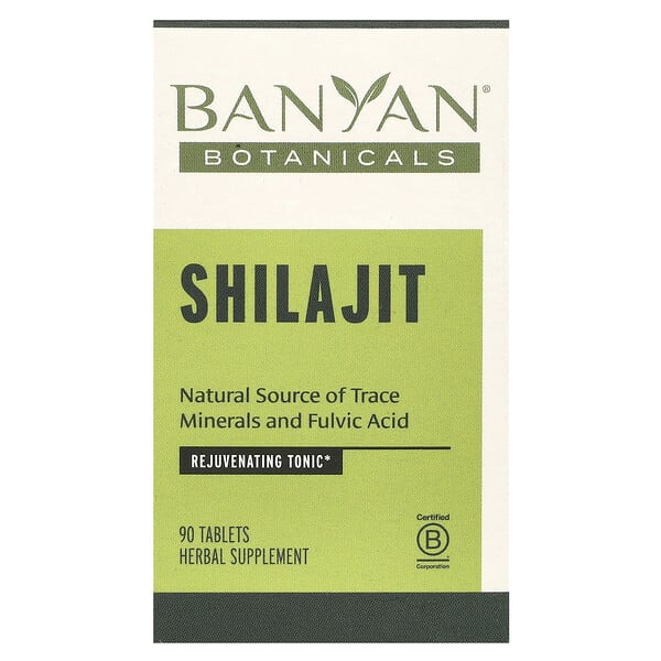byn02101_v_52.jpg Мумие, 90 таблеток (300 мг в каждой таблетке) — Banyan Botanicals