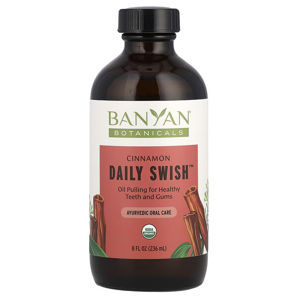 byn03383_v_27.jpg Organic Daily Swish, корица, 236 мл (8 жидк. унц.) — Banyan Botanicals