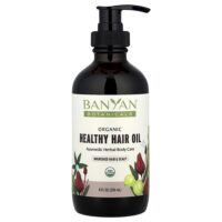 Органическое масло для здоровых волос, 236 мл (8 жидк. Унций) — Banyan Botanicals
