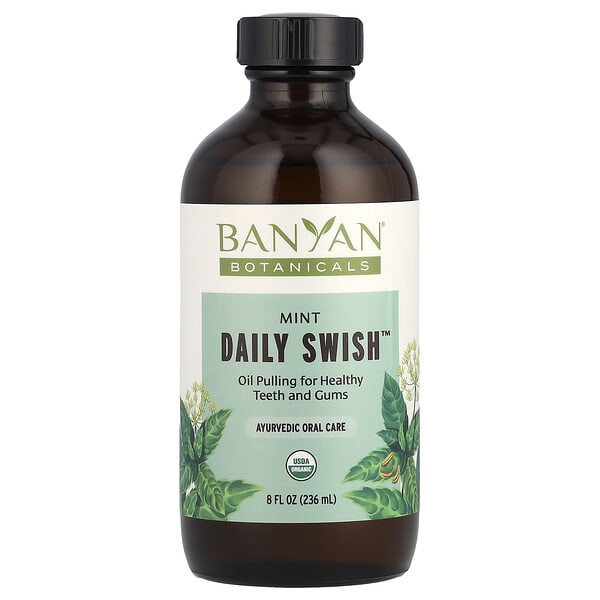 byn03453_v_34.jpg Daily Swish™, мята, 236 мл (8 жидк. унц.) — Banyan Botanicals