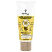 Минеральный солнцезащитный крем, SPF 50+, 80 мл (2,7 жидк. Унции) — Bee & You