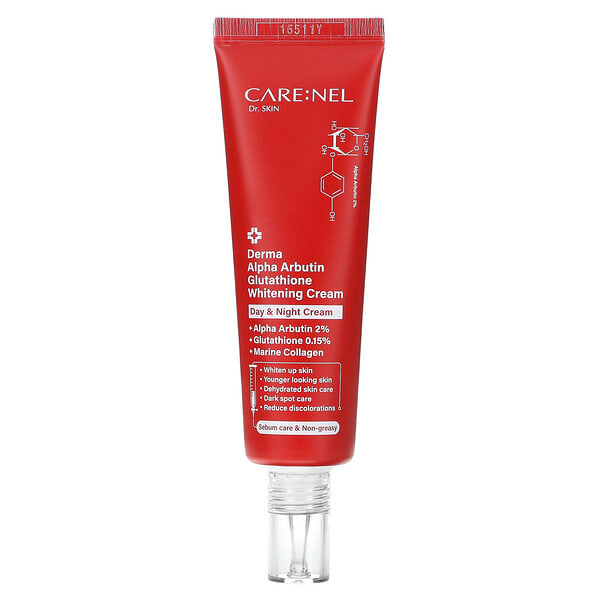 cae19758_v_10.jpg Derma Alpha Arbutin Glutathione Whitening Cream, 45 мл (1,52 жидк. унц.) — Care:Nel