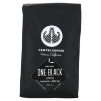 Centri Coffee, органический черный, шоколад и фруктовый джем, цельные зерна, вкус эспрессо, 340 г (12 унций) — Centri Coffee