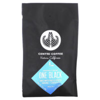 Centri Coffee, Organic One Black, карамель и шоколад, цельные зерна, без кофеина, 340 г (12 унций) — Centri Coffee
