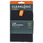 Sport, отшелушивающее средство для тела, большое, черное, 1 шт. — Cleanlogic