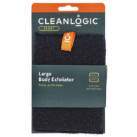 Sport, отшелушивающее средство для тела, большое, черное, 1 шт. — Cleanlogic