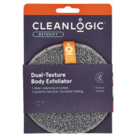 Detoxify, отшелушивающее средство для тела с двойной текстурой, 1 шт. — Cleanlogic