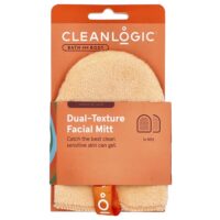 Bath and Body, перчатки для лица с двойной текстурой, 1 шт. — Cleanlogic