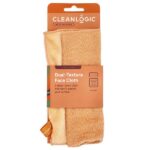 Средство для ванны и тела, салфетки для лица с двойной текстурой, 1 шт. — Cleanlogic