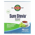 Sure Stevia, с фруктами архата, 100 пакетиков, 100 г (3,5 унции) — KAL