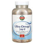 Ultra Omega 3-6-9, 200 мягких таблеток — KAL