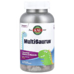 MultiSaurus®, ягоды, виноград и апельсин, 180 жевательных таблеток — KAL