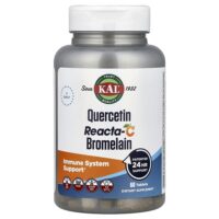 Quercetin Reacta-C®, бромелаин, 60 таблеток — KAL
