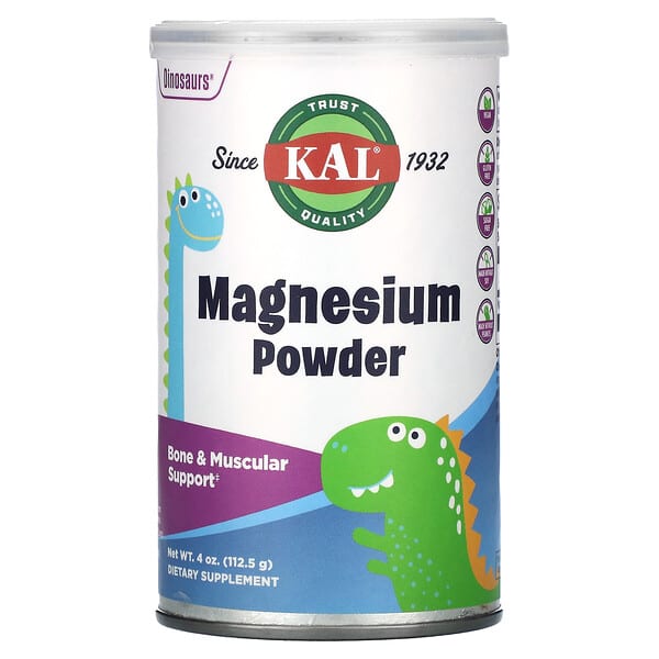 cal26932_v_8.jpg Dinosaurs, магний в порошке, 112,5 г (4 унции) — KAL