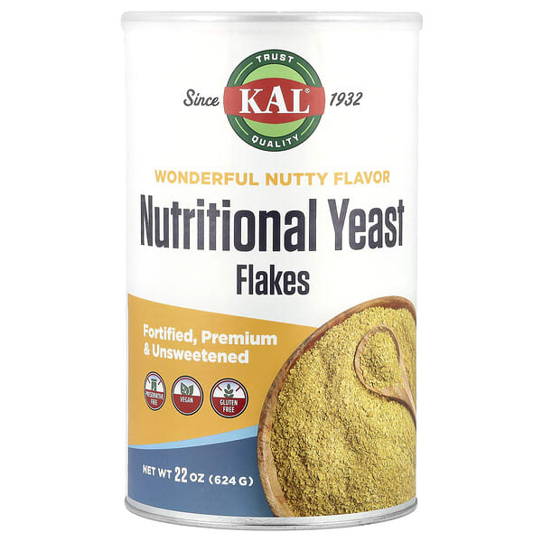 cal38010_v_51.jpg Пищевые дрожжи в хлопьях, 624 г (22 унции) — KAL