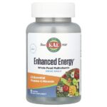 Enhanced Energy®, мультивитамины из цельных продуктов, 60 растительных таблеток — KAL