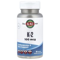 K-2, 100 мкг, 60 вегетарианских капсул — KAL