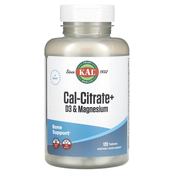 cal57107_v_27.jpg Cal-Citrate+, витамин D3 и магний, 120 таблеток — KAL