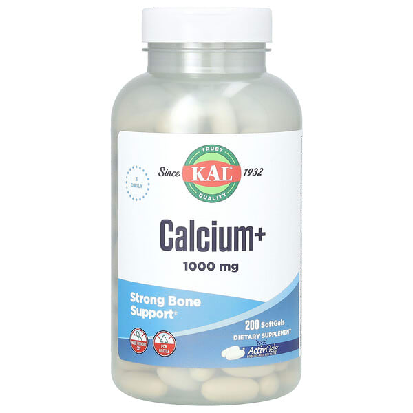 cal57220_v_27.jpg Кальций+, 200 мягких капсул — KAL
