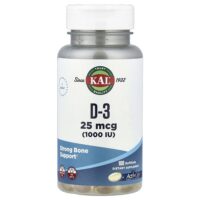 D-3, 100 капсул — KAL