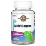 Multisaurus, ягодное ассорти, 60 жевательных таблеток — KAL