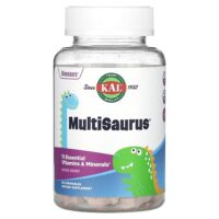 Multisaurus, ягодное ассорти, 60 жевательных таблеток — KAL