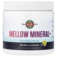 Mellow Mineral+, ежевиочный лимонад, 198 г (6,9 унции) — KAL