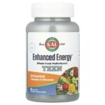 Enhanced Energy®, мультивитаминная добавка для подростков, 60 растительных таблеток — KAL