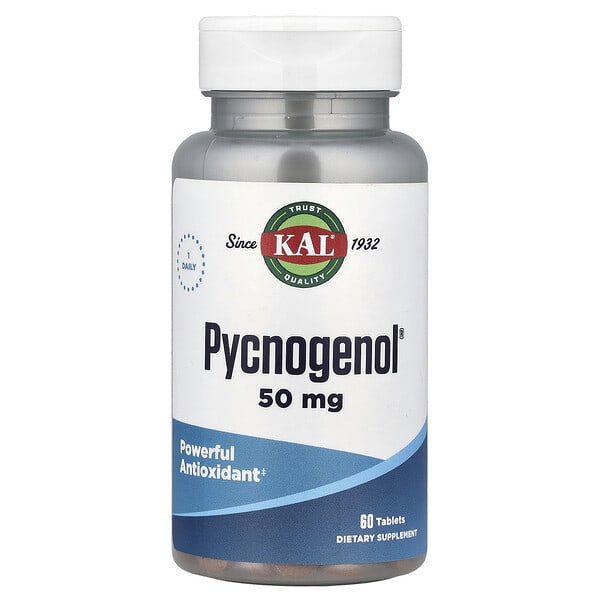 cal85060_v_24.jpg Pycnogenol®, 50 мг, 60 таблеток — KAL