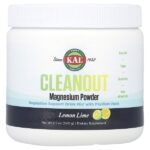 Cleanout Magnesium Powder, лимон и лайм, 240 г (8,5 унции) — KAL