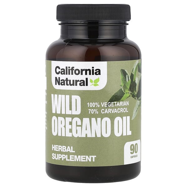 can74090_v_43.jpg масло дикого орегано, 90 вегетарианских капсул — California Natural