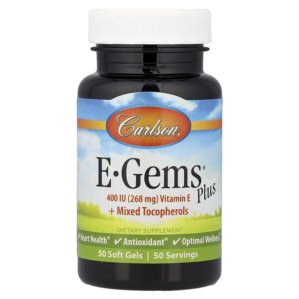 car00440_v_24.jpg E-Gems® Plus, 50 капсул — Carlson
