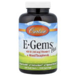 E-Gems® Plus, 250 капсул — Carlson