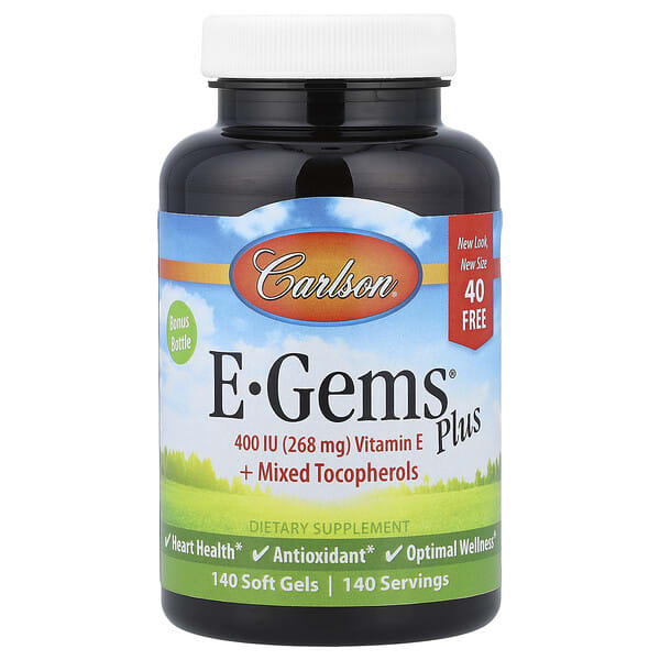car00449_v_24.jpg E-Gems® Plus, 140 капсул — Carlson