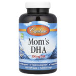 ДГК для кормящих мам, 500 мг, 120 желатиновых капсул — Carlson