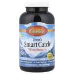 Smart Catch® для подростков, натуральный лимонный вкус, 180 капсул — Carlson
