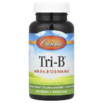 Tri-B® с витаминами B6, B12 и фолиевой кислотой, 360 таблеток — Carlson